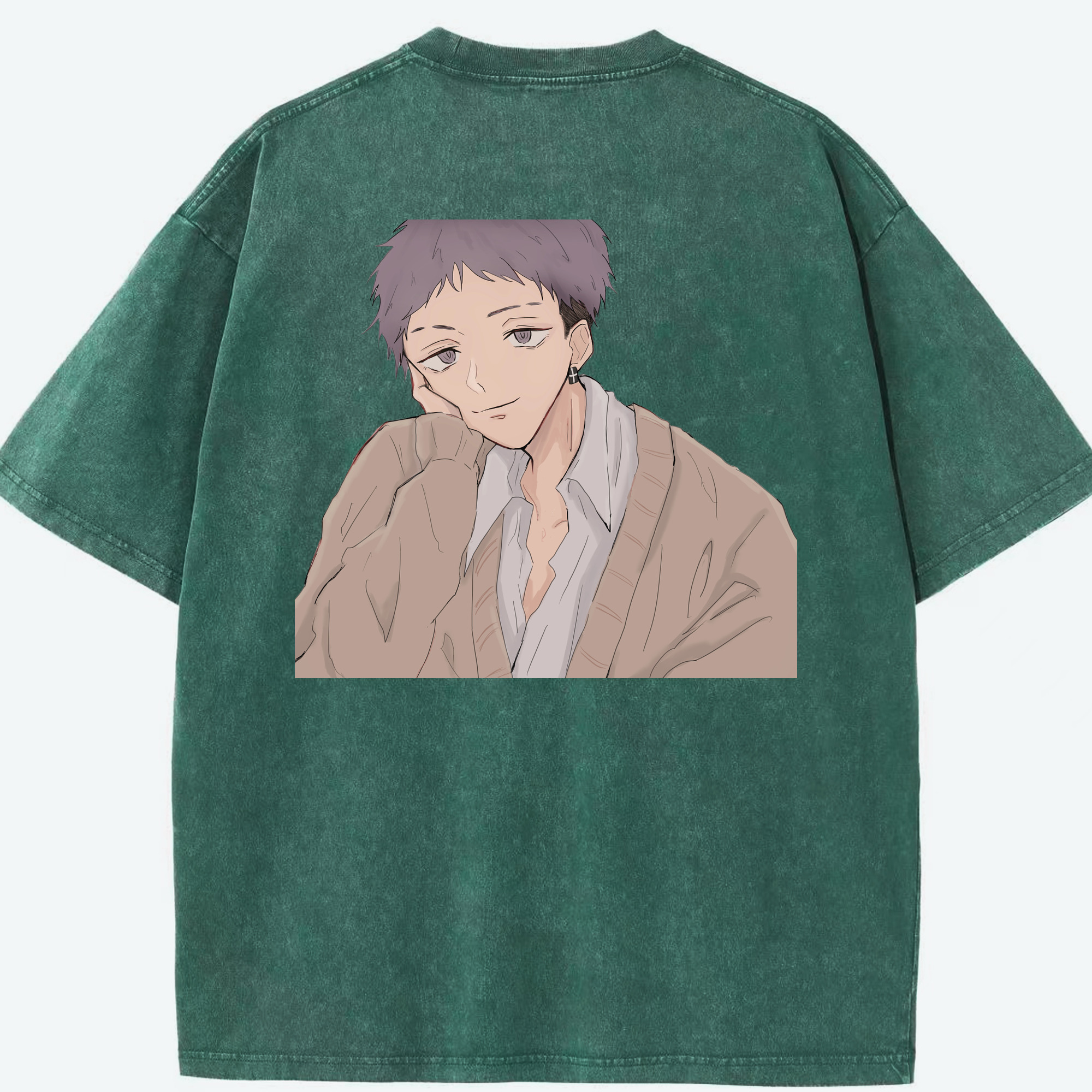 （画像用） 東京リベンジャーズ Tokyo Revengers 綿100% ヴィンテージ風 半袖Tシャツ（背面プリント）